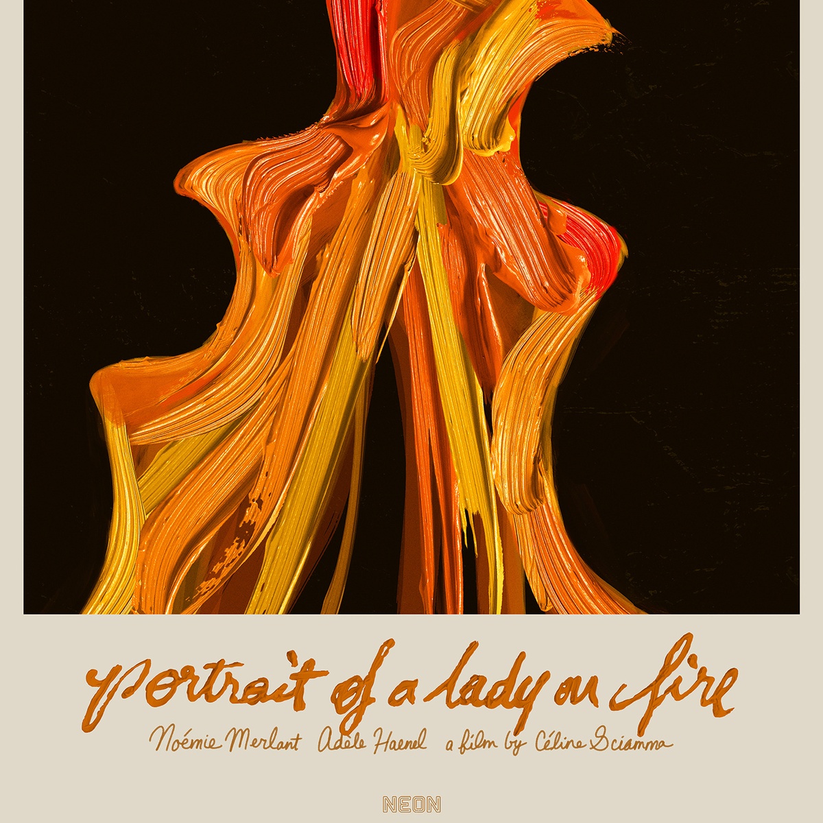 Affiche du film Portrait de la jeune fille en feu
