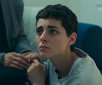 Une scène du film Antigone