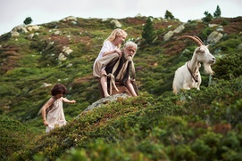 Une scène du film Heidi