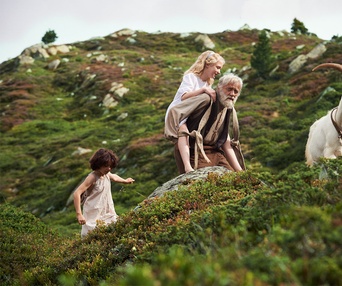 Une scène du film Heidi