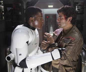 Une scène du film Star Wars: The Force Awakens