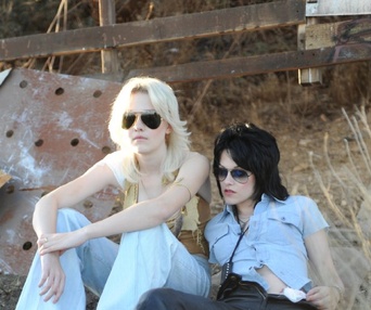 Une scène du film The Runaways