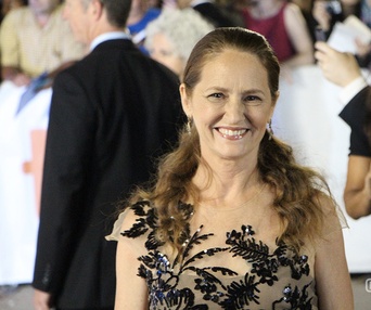 Sur le tapis rouge du film The Equalizer