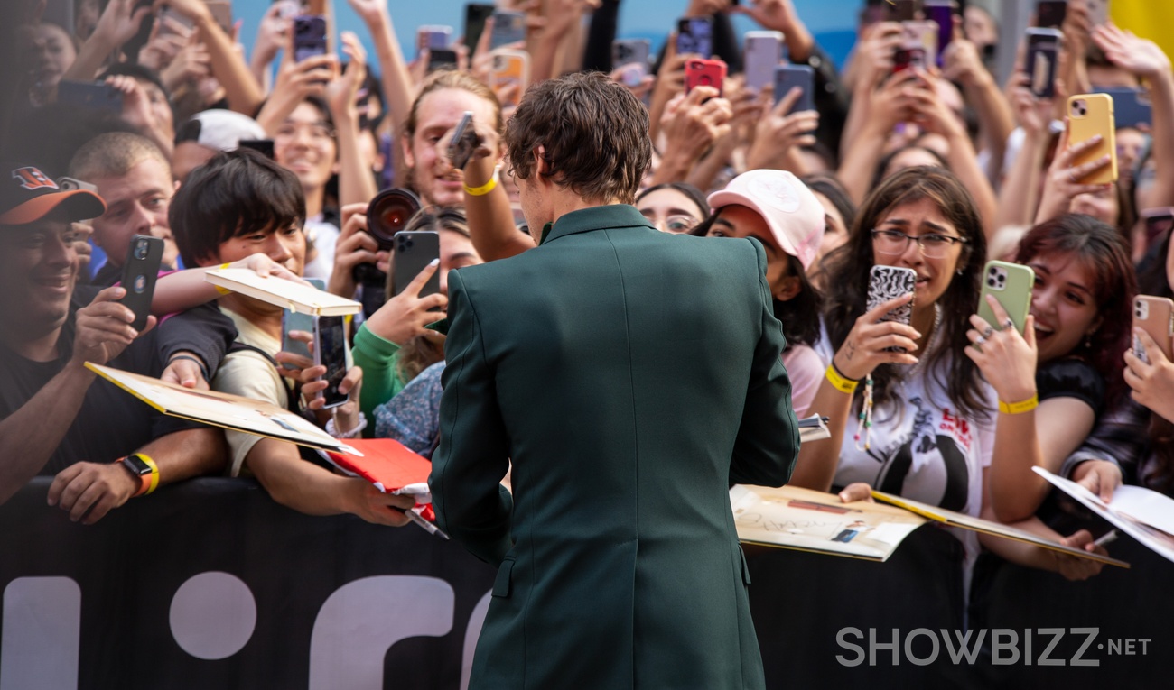 Tapis rouge du film My Policeman au TIFF 2022