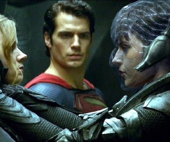 Une scène du film Man of Steel
