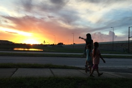 Une scène du film The Florida Project Une scène du film The Florida Project