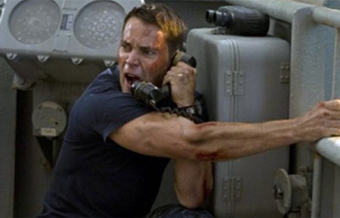 Taylor Kitsch dans le film Battleship