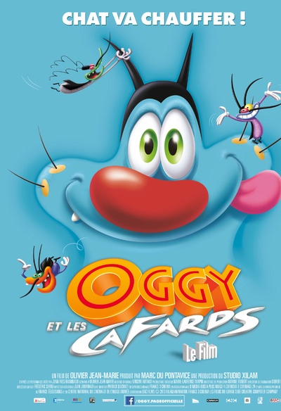 Affiche du film Oggy et les cafards