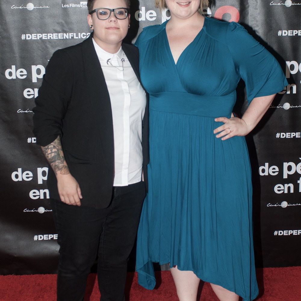 Sur le tapis rouge du film De père en flic 2