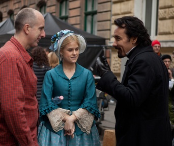 Une scène du film The Raven