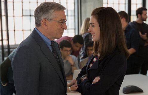 Une scène du film The Intern
