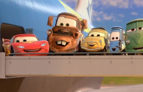 Une scène du film Cars 2