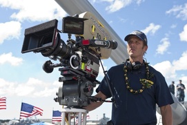 Sur le plateau du film Battleship Sur le plateau du film Battleship