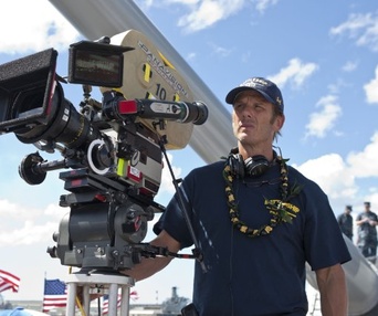 Sur le plateau du film Battleship