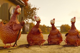 Une scène du film La grande cavale