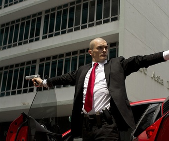 Une scène du film Hitman: Agent 47