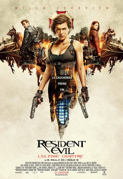 Affiche du film Resident Evil: The Final Chapter