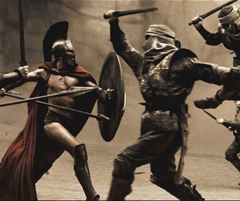 Scène du film 300