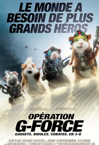 Affiche du film Opération G-Force