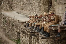 Une scène du film Leaving Afghanistan Une scène du film Leaving Afghanistan