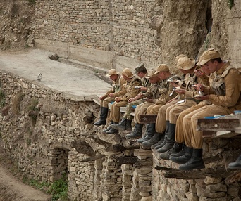 Une scène du film Leaving Afghanistan