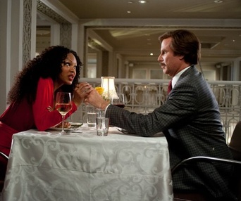 Une scène du film Anchorman 2: The Legend Continues