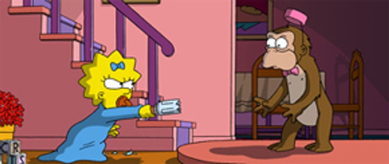Une scène de Les Simpson : le film