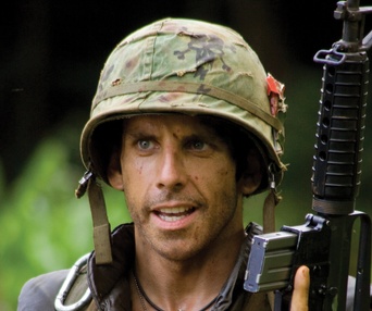 Scène du film Tropic Thunder