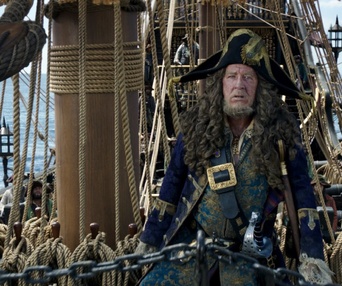 Une scène du film Pirates of the Caribbean: Dead Men Tell No Tales