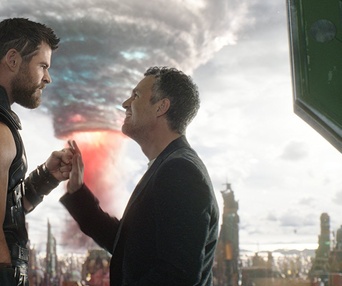 Une scène du film Thor: Ragnarok