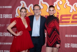 Tapis rouge de la première du film Les Furies