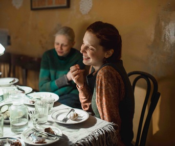 Une scène du film Une grande fille