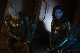 Une scène du film Captain Marvel