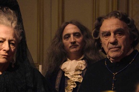 Une scène du film La mort de Louis XIV Une scène du film La mort de Louis XIV