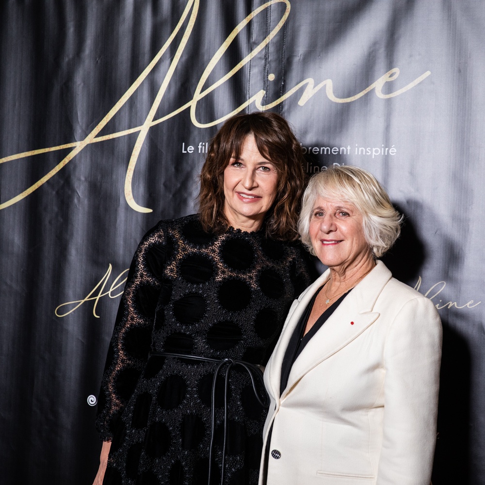 Tapis rouge du film Aline