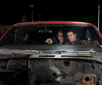 Sur le plateau du film Jack Reacher