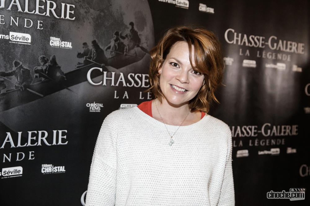 Sur le tapis rouge du film Chasse-Galerie : La légende