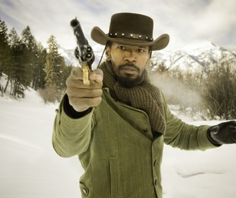 Une scène du film Django Unchained