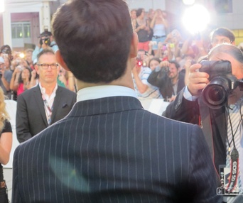 TIFF 2012 - Sur le tapis rouge de Looper