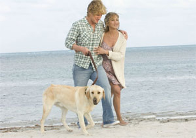 Jennifer Aniston et Owen Wilson dans Marley et Moi