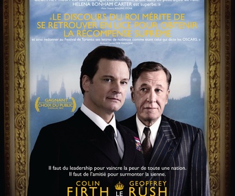 Affiche du film Le discours du roi