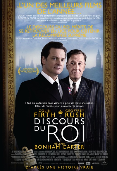 Affiche du film Le discours du roi