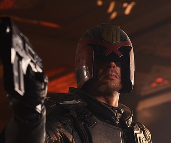 Une scène du film Dredd