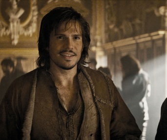Une scène du film Les Trois Mousquetaires: D'Artagnan