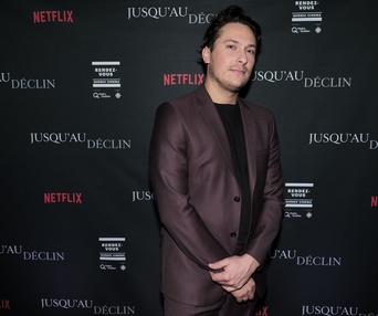 Tapis rouge de la première du film Jusqu'au déclin