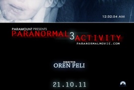 Affiche du film Paranormal Activity 3 Affiche du film Paranormal Activity 3