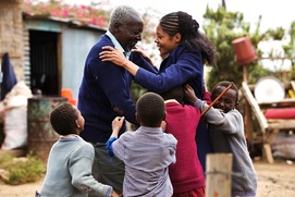 Une scène du film The First Grader