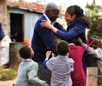 Une scène du film The First Grader