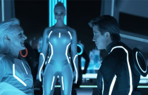 Une scène du film Tron : L'héritage