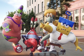 Une scène du film The SpongeBob Movie: Sponge Out of Water Une scène du film The SpongeBob Movie: Sponge Out of Water